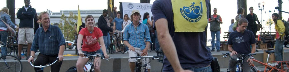 13 Rock The Bike crewmembers pedal power two huge events in two days.