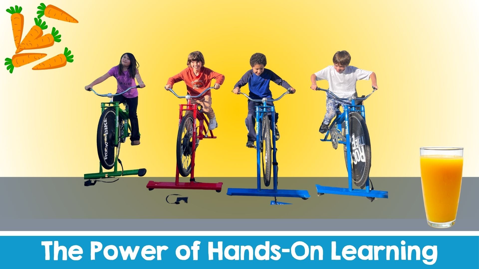 Pedal Power and Fresh Carrot Juice: Berkwood Hedge Visits Rock the Bike