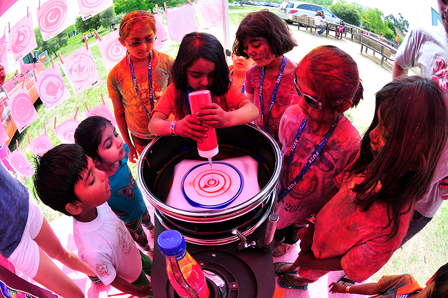 Color in Motion | Spin Art