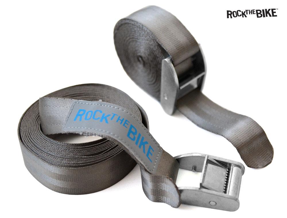Cam Straps - Reflective ‘Rock The Bike’