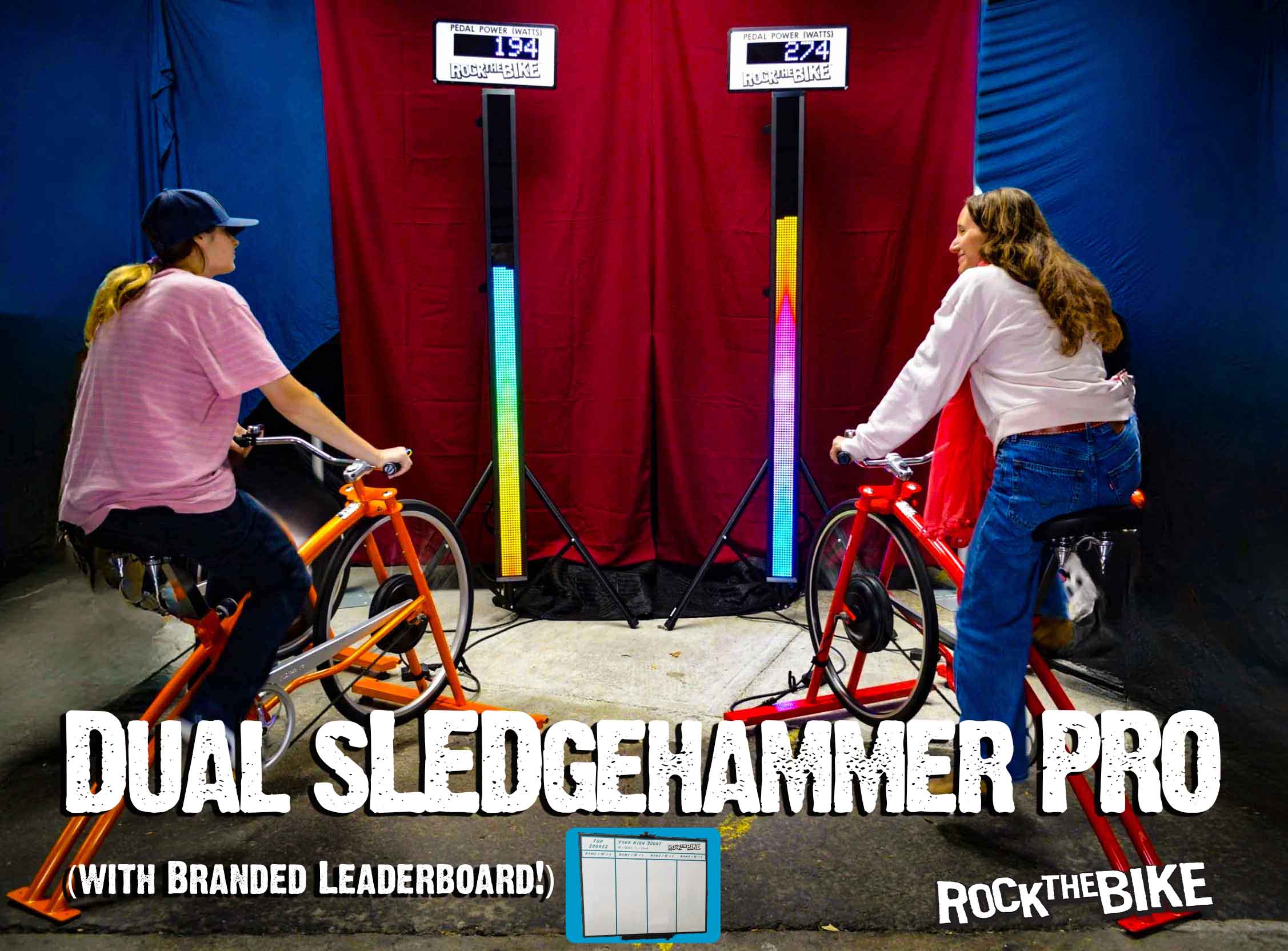 Dual sLEDgehammer Pro + Branded Leaderboard Package