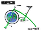 Generator Pro - pedal powered electricity using a bike