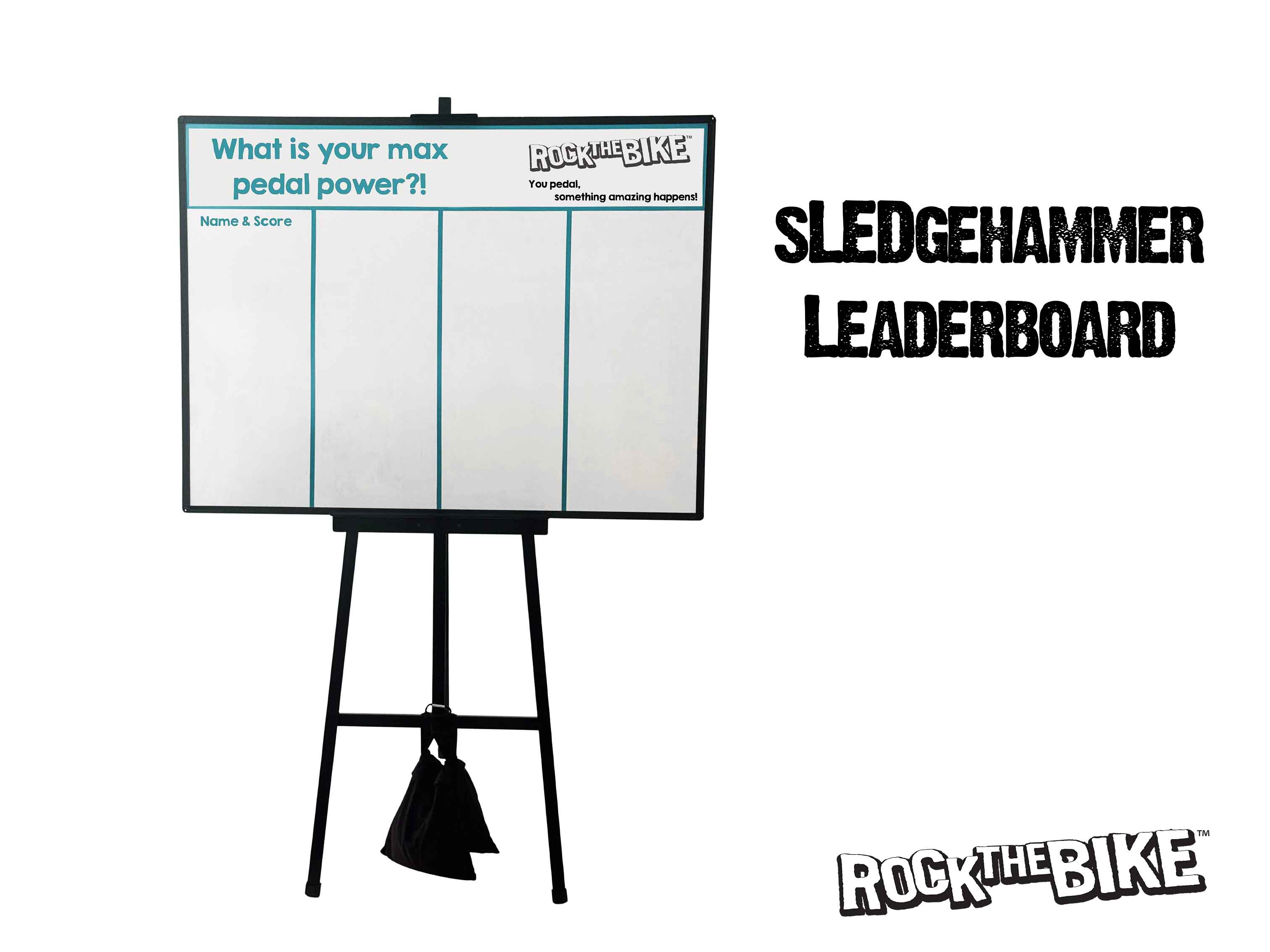 Leaderboard for sLEDgehammer Competitions - Brandable, Competitive fun, Sturdy, Event Tested, Accessory