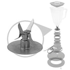 Pitcher Blade and Rubber Gasket - Oster Compatible