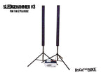 sLEDgehammer v3 - Interactive Pedal Power Light-Up Strength Challenge