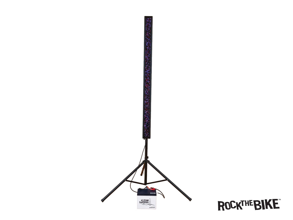 sLEDgehammer v3 Pro - Complete Activity - Interactive Pedal Power Light-Up Strength Challenge